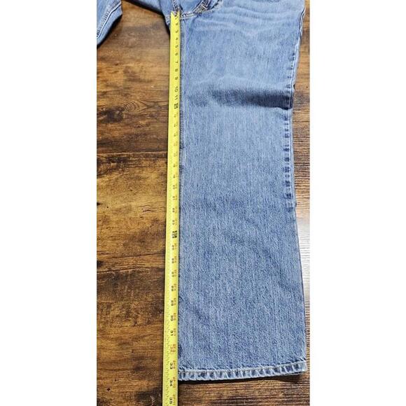 Cinch Up Mens White Label Straight Jeans Blue Medium Wash Denim Size 33x34 - Picture 5 of 6
